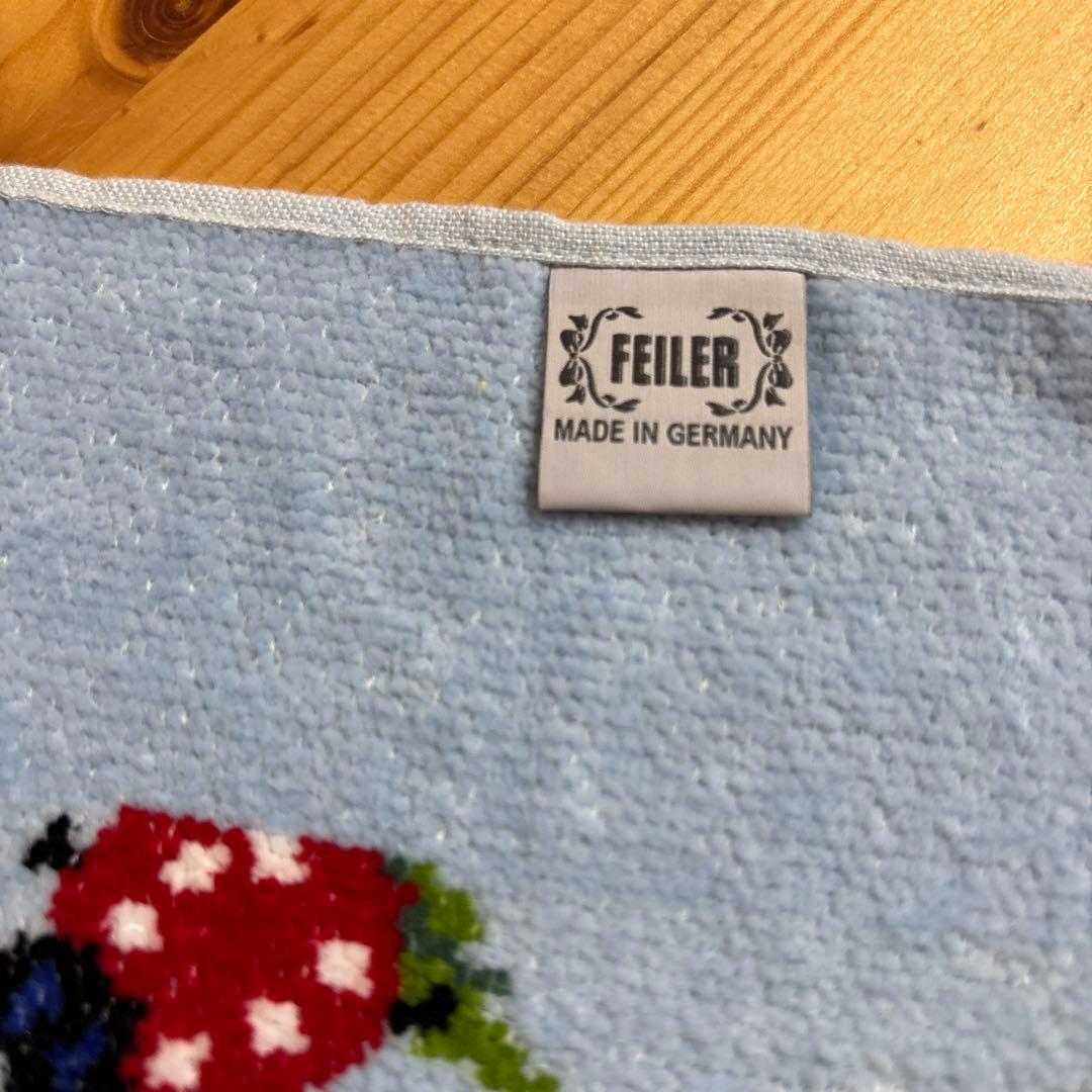 FEILERフェイラー ハイジ プティバス おくるみ未使用 ペールブルー