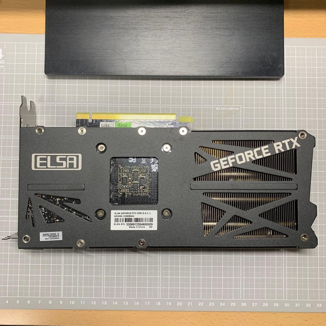ELSA GEFORCE RTX 3060 12GB美品 ジャンク - メルカリ