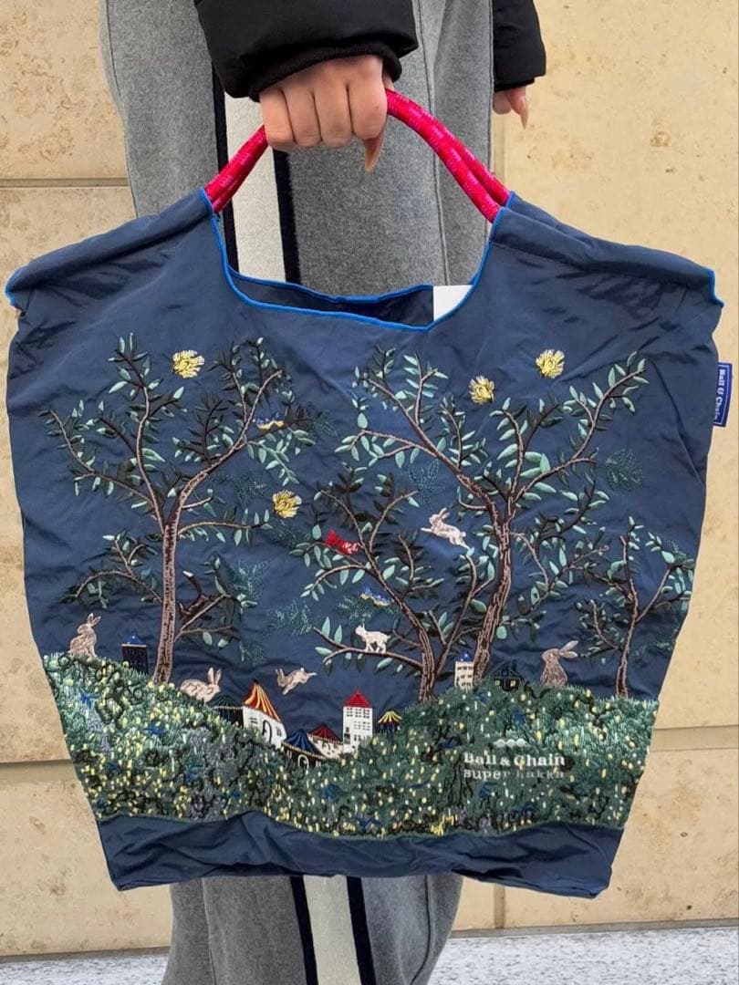 ボールアンドチェーン スーパーハッカ super hakka ネイビー - メルカリ