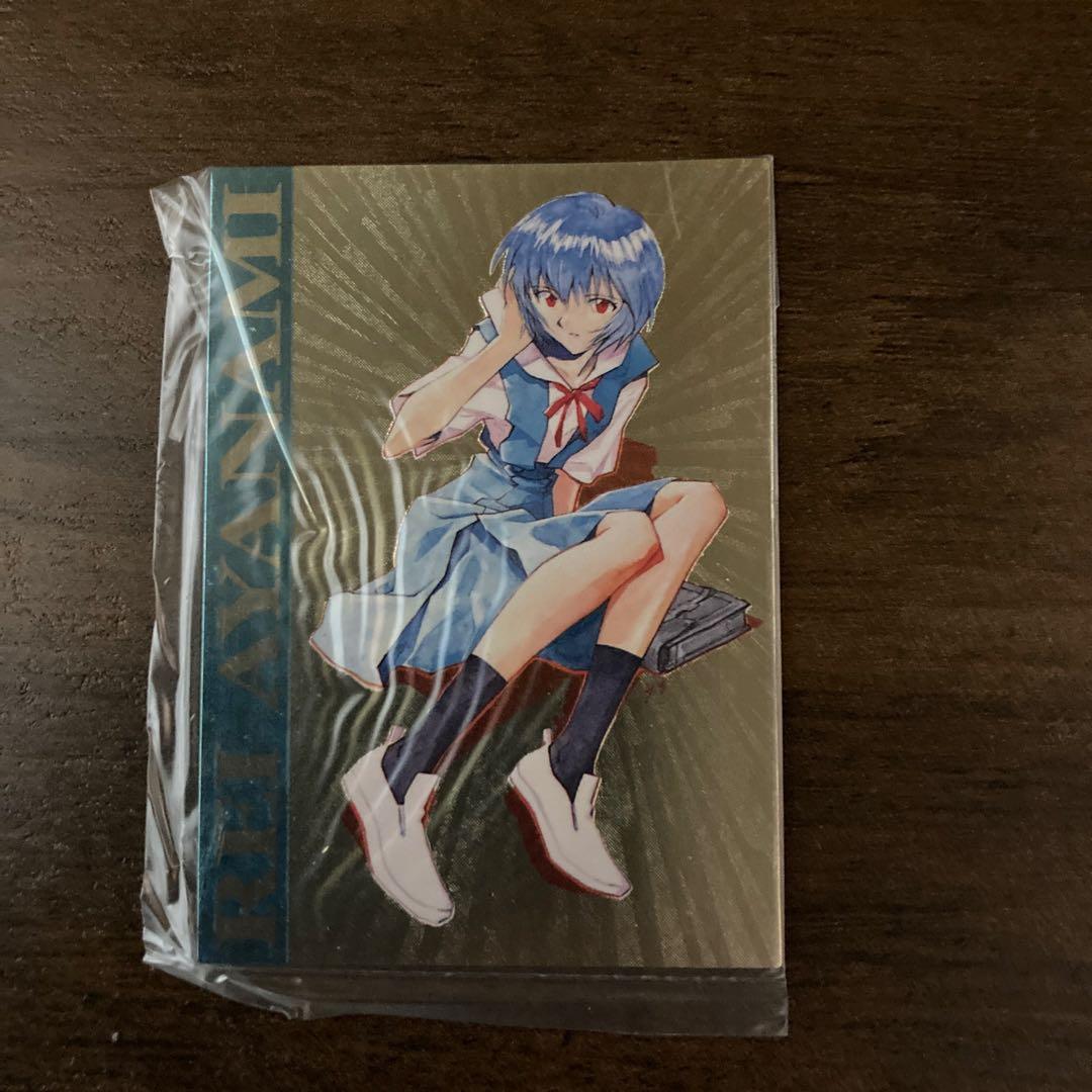 エヴァンゲリオン　カードダスマスターズ　抽プレ　綾波レイ　プラチナ　未開封 エヴァンゲリオン カードダスマスターズ 綾波レイ プラチナバージョン