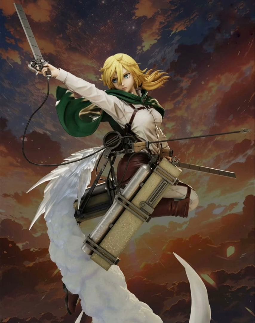 進撃の巨人 ヒストリア・レイス フィギュア ガレージキット - メルカリ