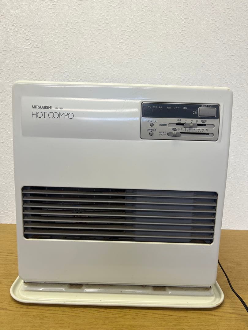 MITSUBISHI KD-223X 石油ファンヒーター 暖房器具 - メルカリ