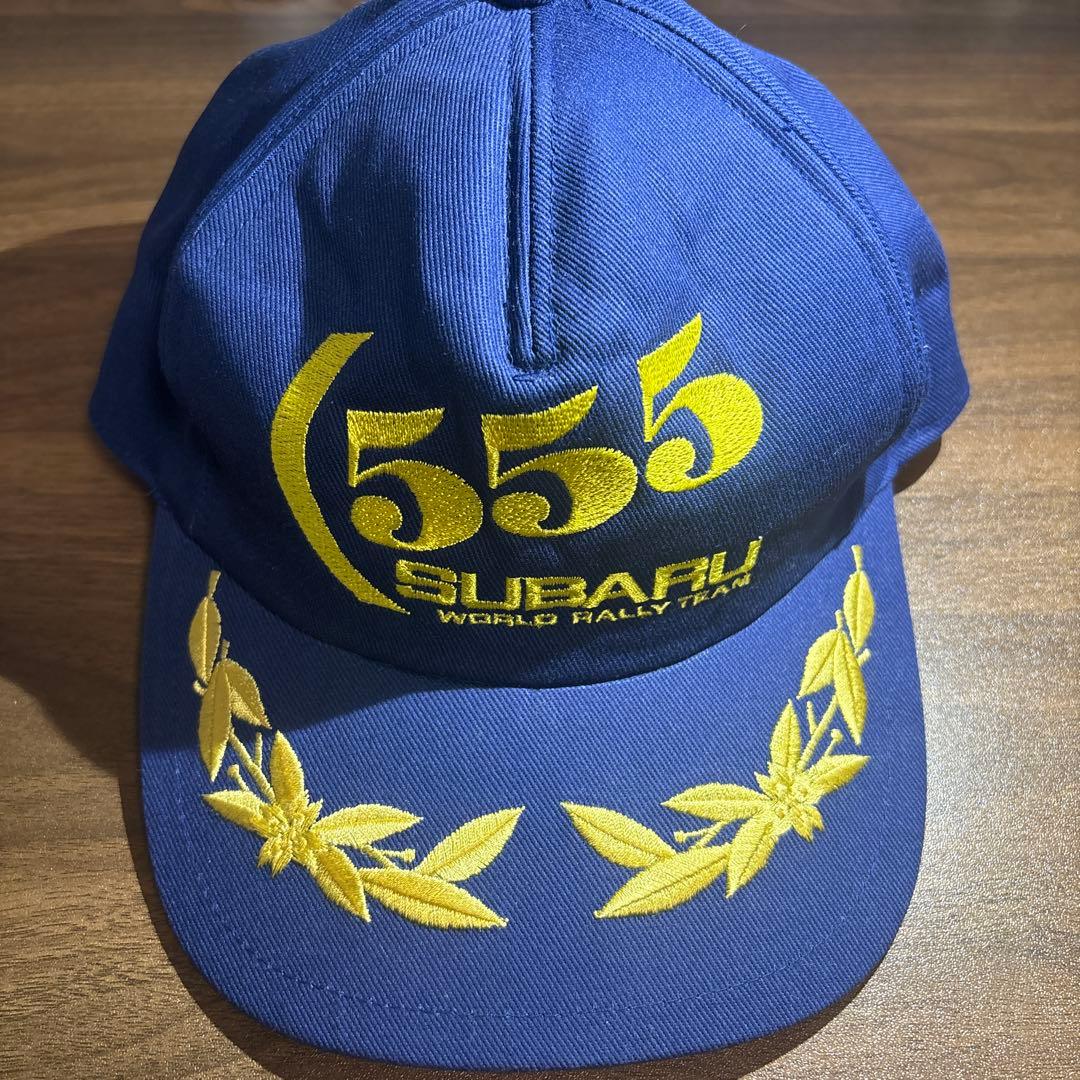 激レア スバル 555 Subaru World Rally 帽子 WRC 車 - メルカリ