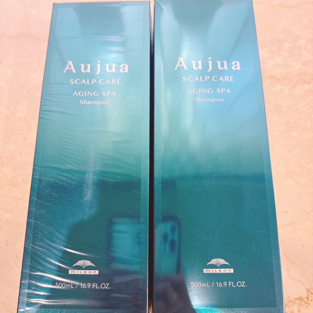 オージュア エイジングスパ シャンプー 500×2 ミルボン オージュア エイジングスパ シャンプー 500ml milbon aujua