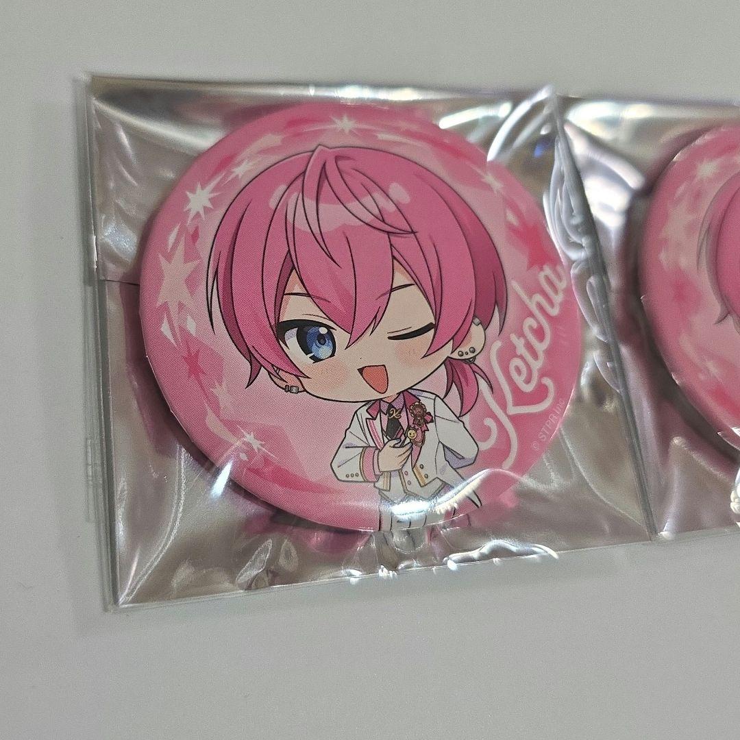 AMPTAKxCOLORS けちゃくん デフォ 缶バッジ 3周年 2個セット - メルカリ