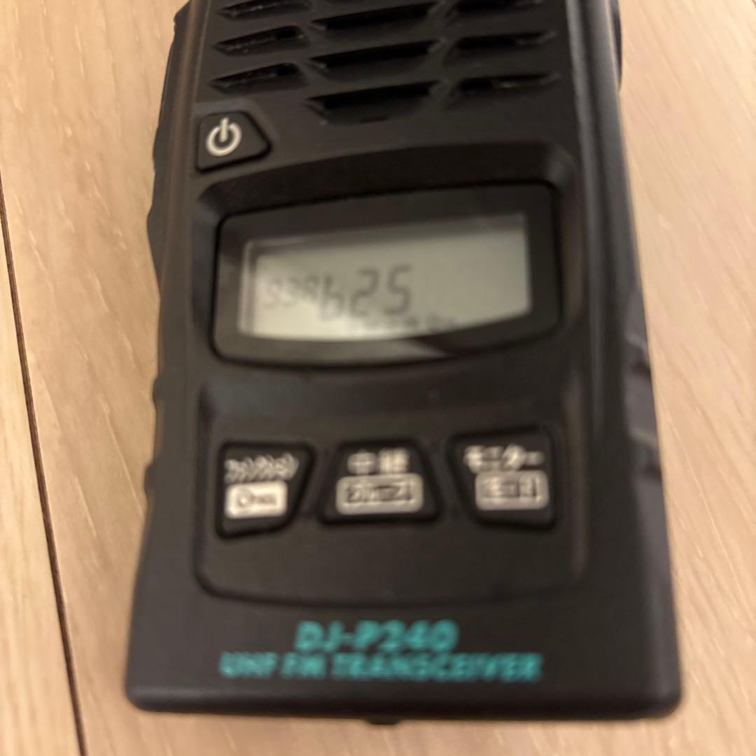 ALINCO DJ-P240 UHF FMトランシーバー - メルカリ