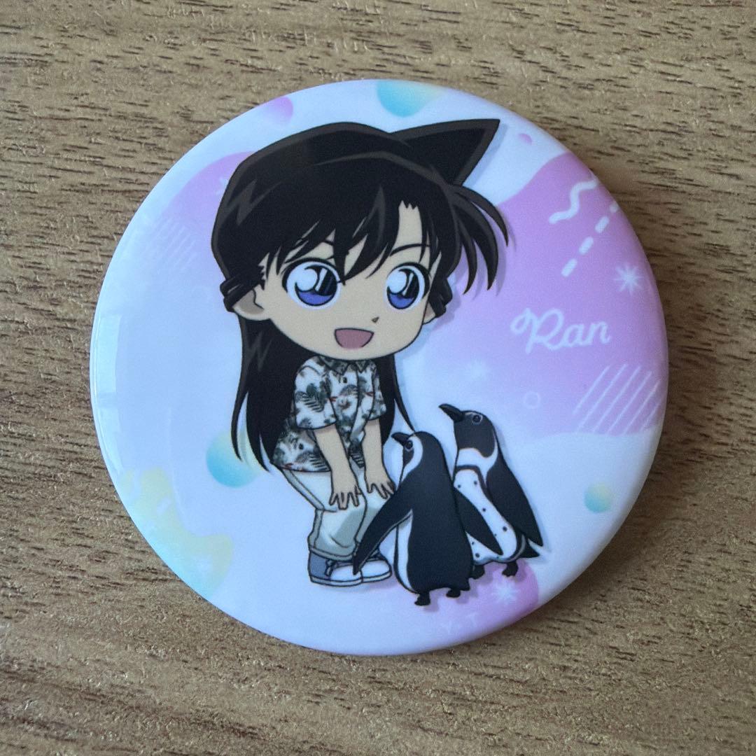 名探偵コナン サンシャイン 水族館 トレーディング缶バッジ 毛利蘭