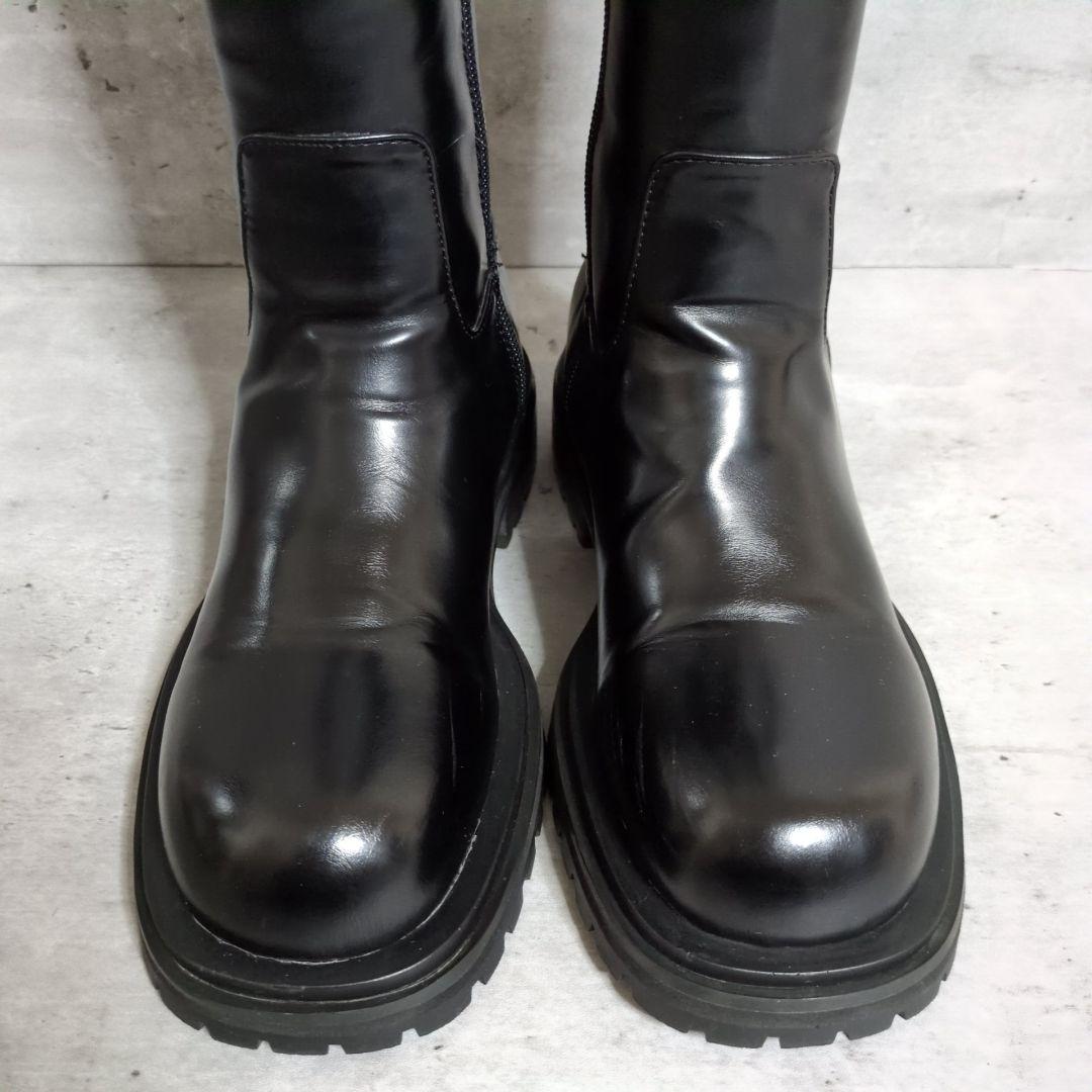 美品✨【THE glow】CANAL JEAN☆ロングブーツ☆黒☆23.5cm