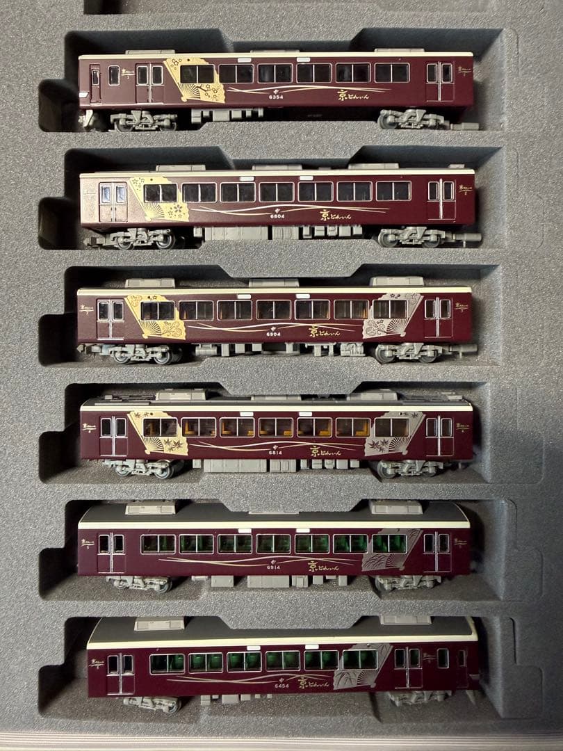 阪急6300系 京とれいん 鉄コレ 6両セット 阪急 6300系 「京とれいん」 タイプ 6両セット (6両セット) (鉄道模型