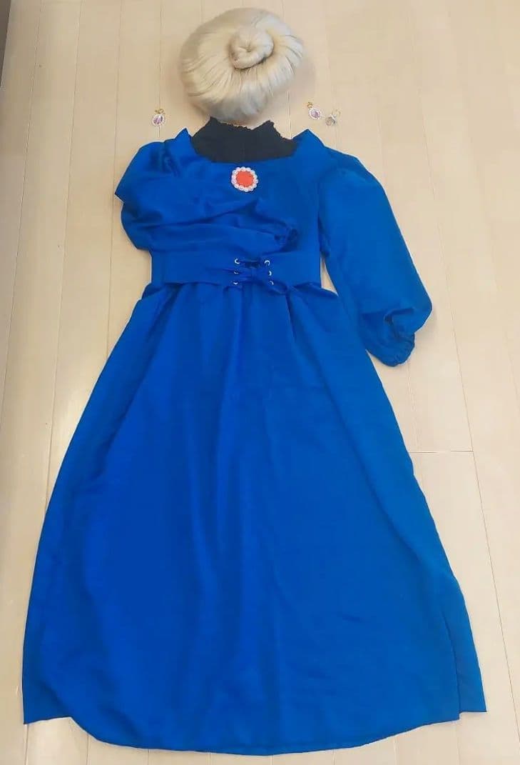 湯婆婆 湯バーバ 仮装 コスプレ ワンピース かつら セット - メルカリ