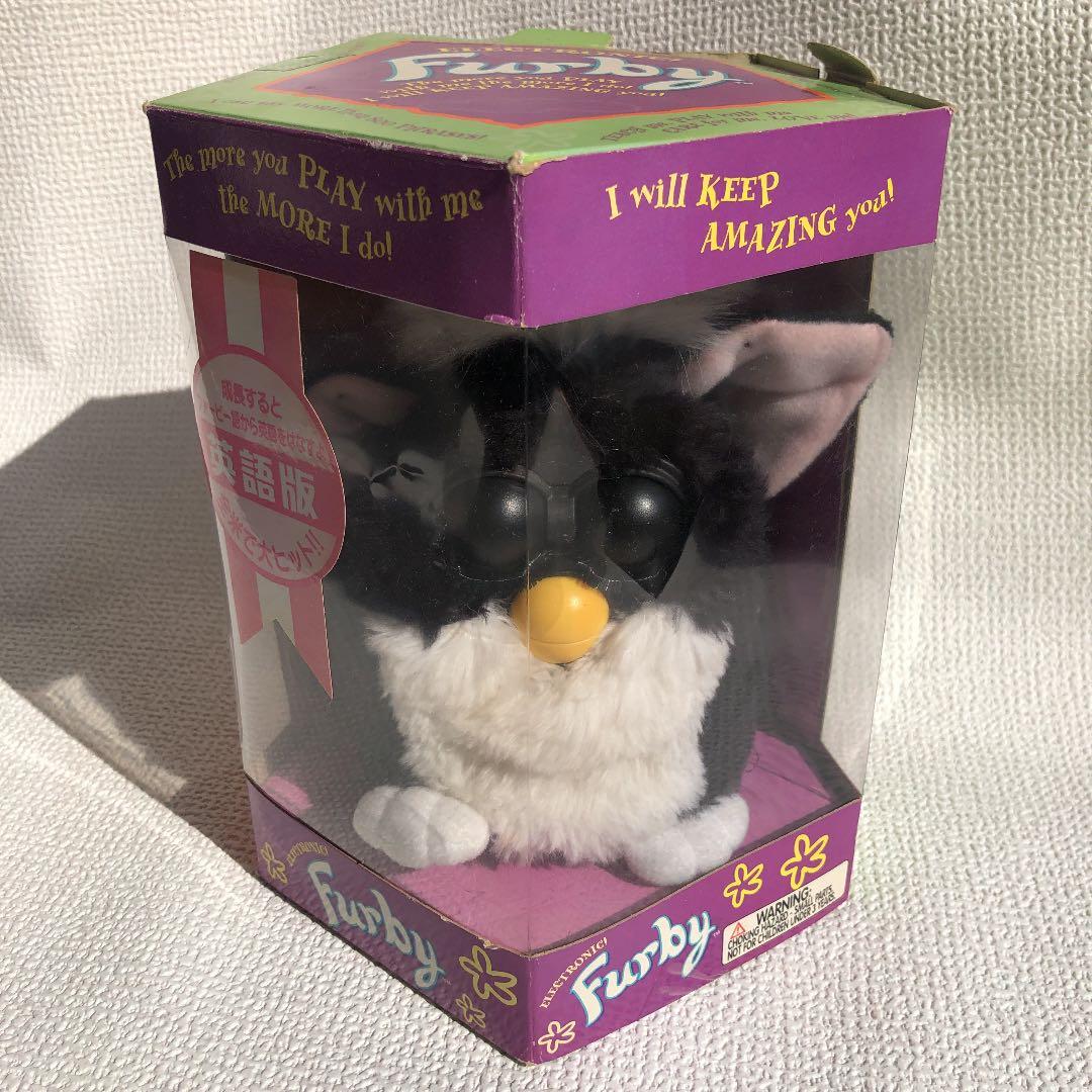 値下げ交渉受けます】ファービー初代英語版ブルーアイズ - メルカリ