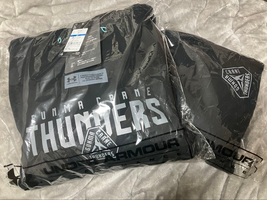 フリースセットアップ(XL) 群馬クレインサンダーズ 2025-26シーズン 3月7日(土) 京都戦 ALL GUNMA UNIFORMの選手着用