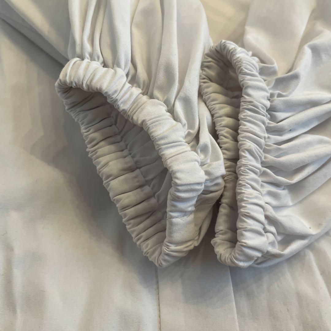 yori ビッグリボンパフスリーブブラウス38 - メルカリ