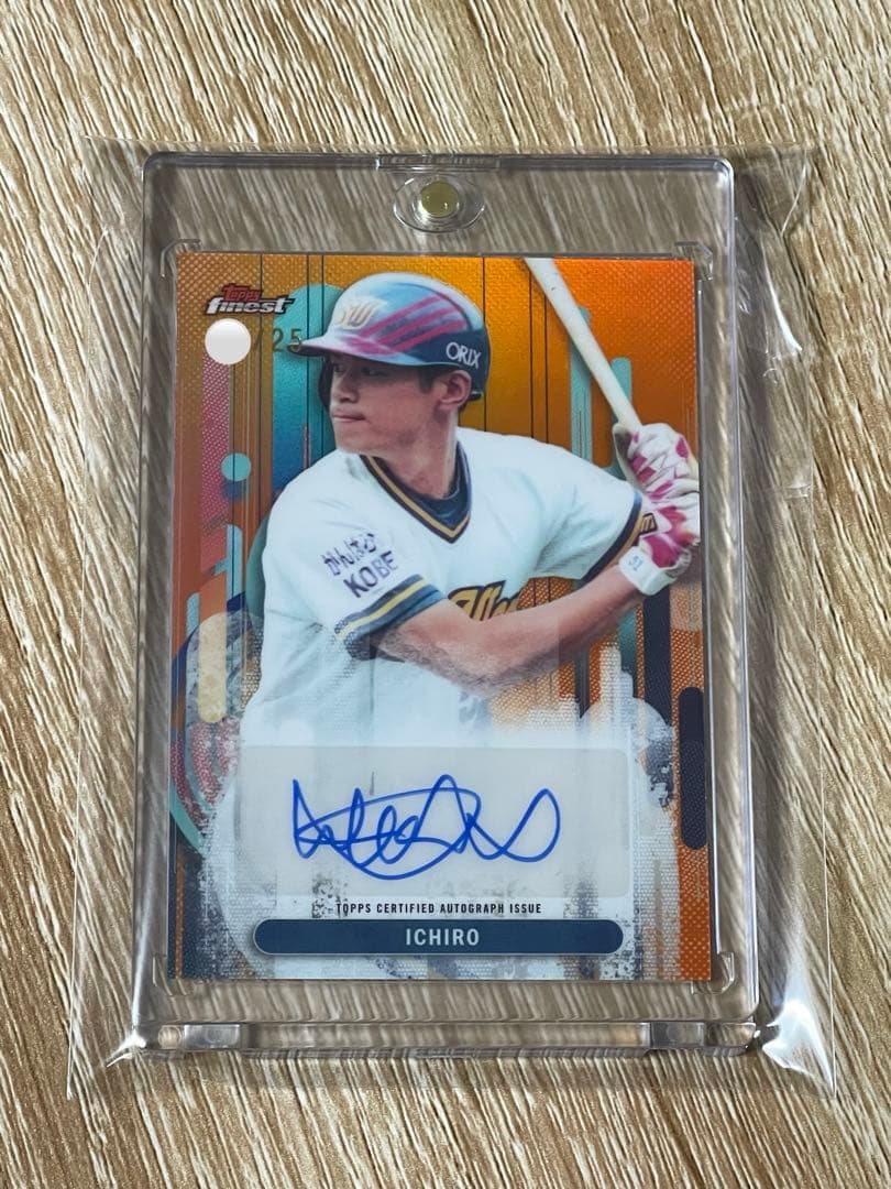 topps 2025 NPB Finest イチロー サインカード 25枚限定 - メルカリ