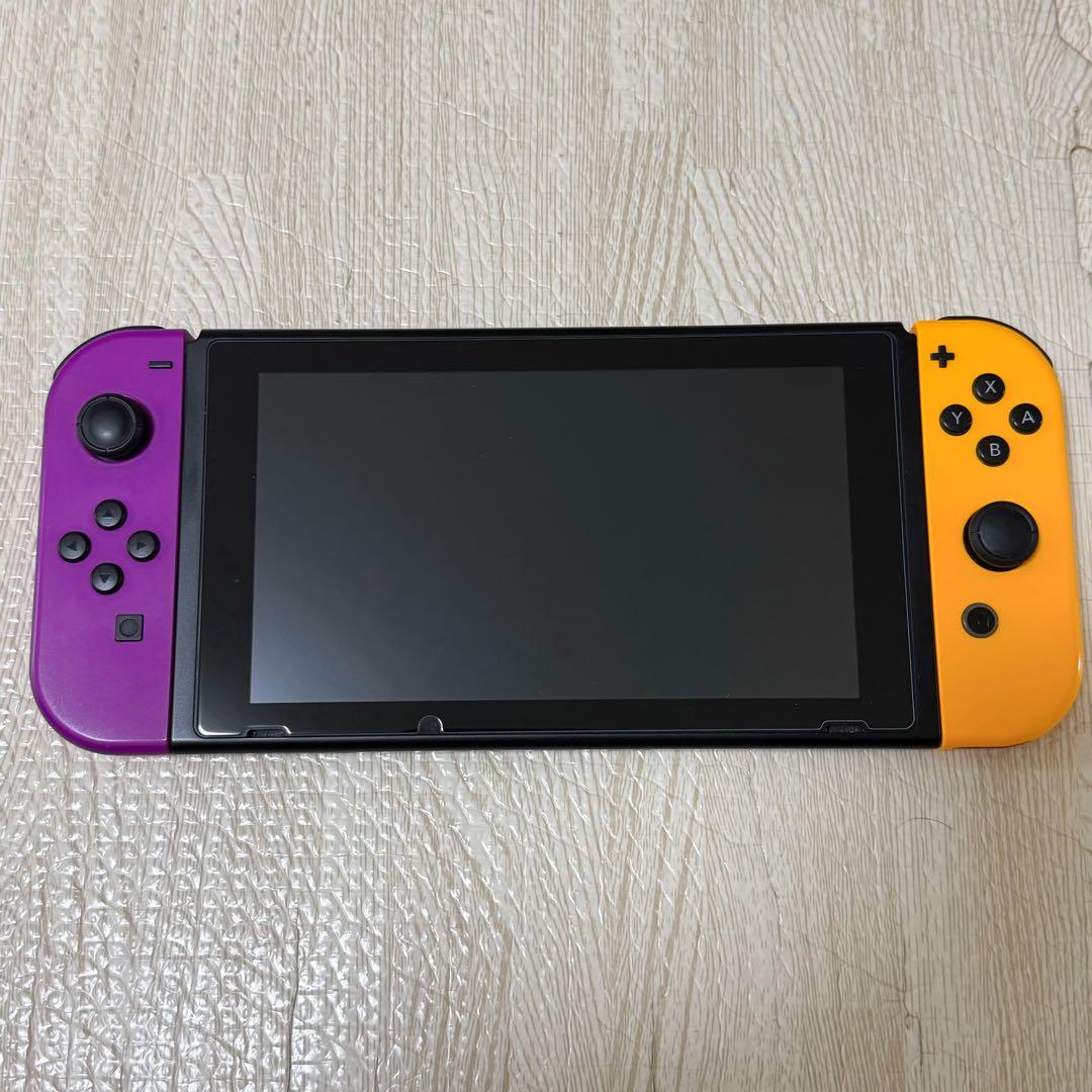 Nintendo Switch 本体 バッテリー強化版 ネオンパープル/オレンジ