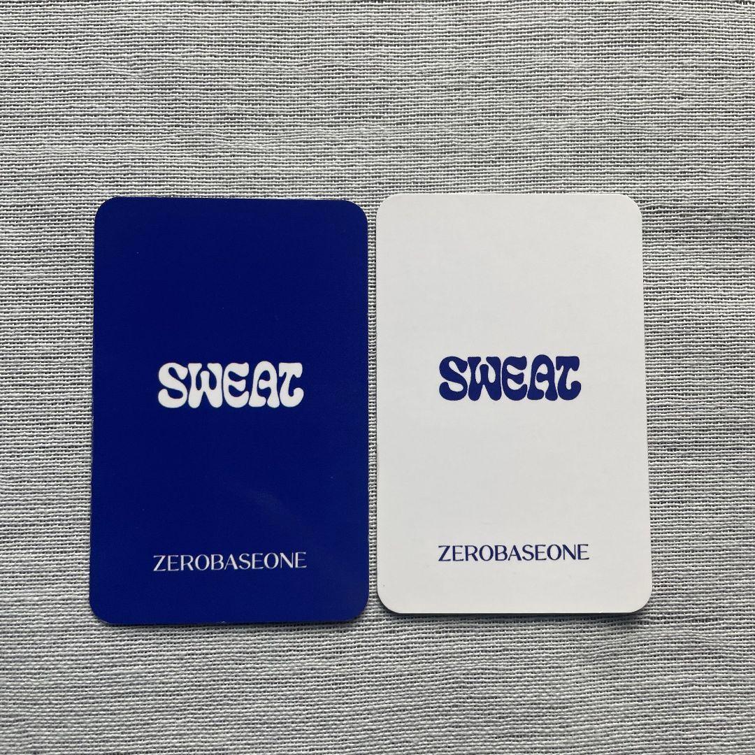 ZB1 ZEROBASEONE ゼベワン SWEAT トレカ 2枚 ハンユジン - メルカリ