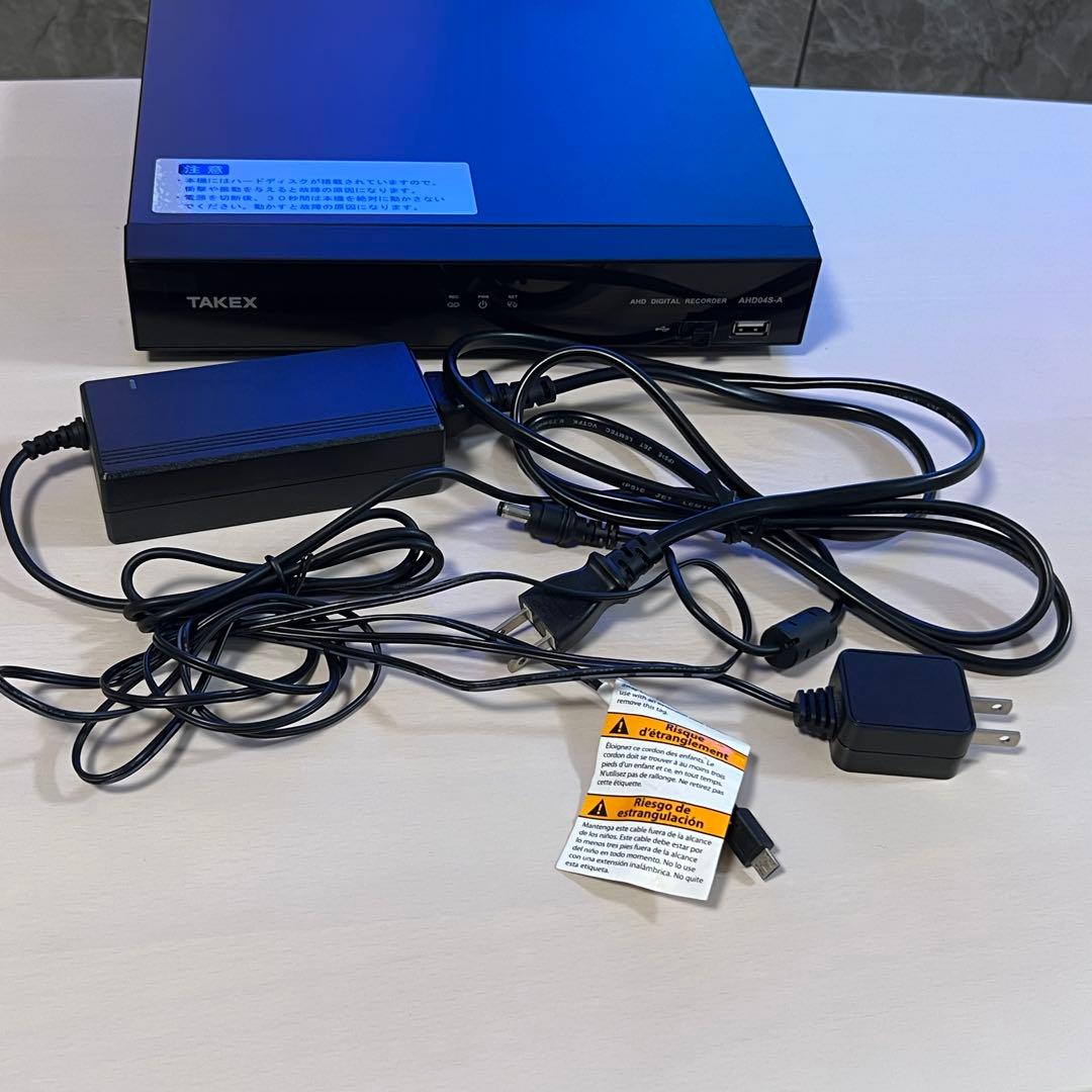 TAKEX 防犯カメラ VOC-IR850AH レコーダー AHD04S-A - メルカリ
