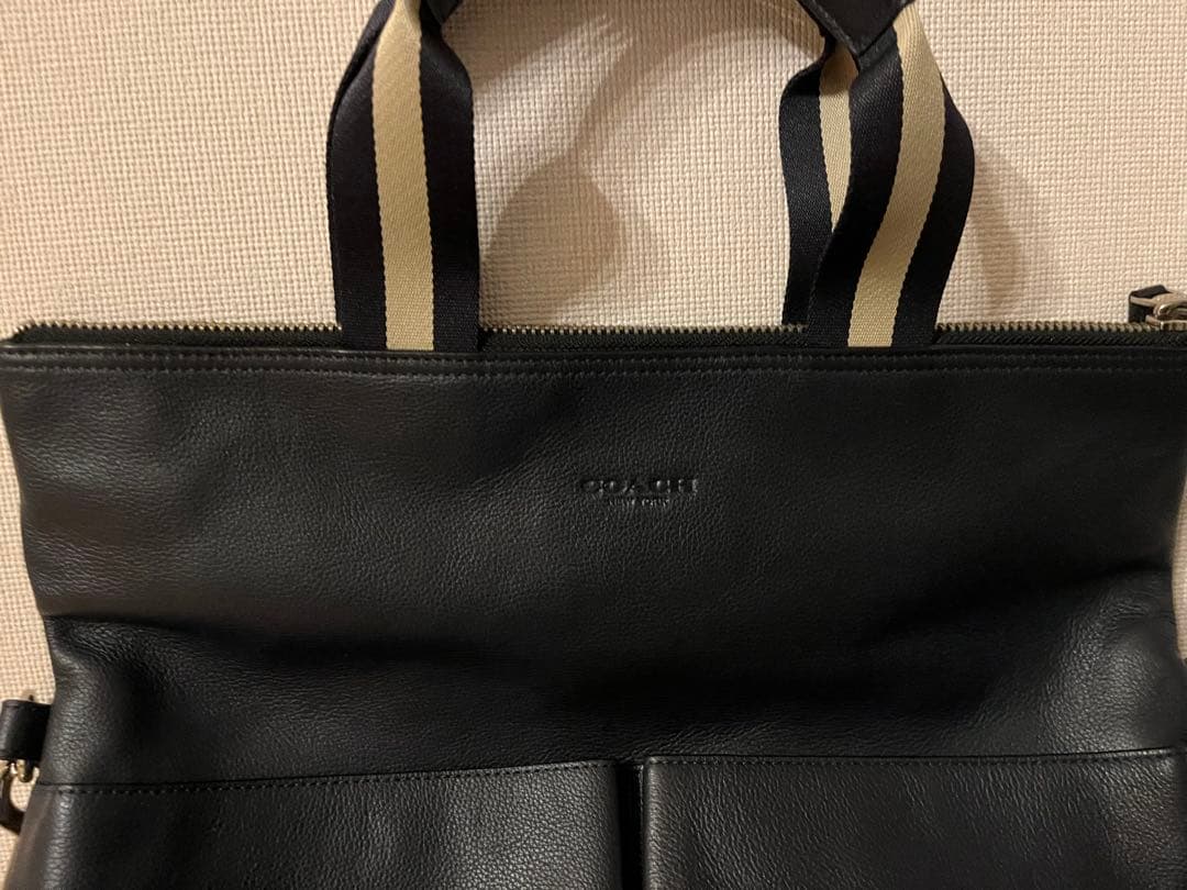 COACH コーチ トートバッグ レザー 2way ショルダーバッグ