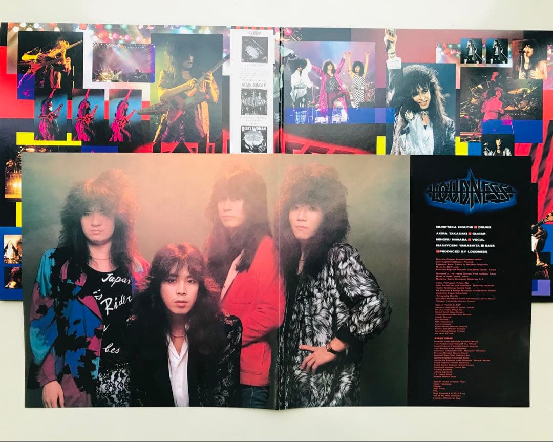 LOUDNESS 8186 LIVE 2枚組レコード 初回特典ボーナスシングル付 - メルカリ