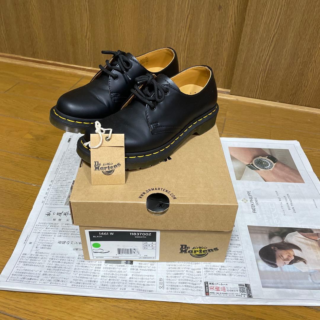靴 Dr.Martens 1461 W Black Womens Dr. Martens 1461 Casual Shoe - Black | Journeys