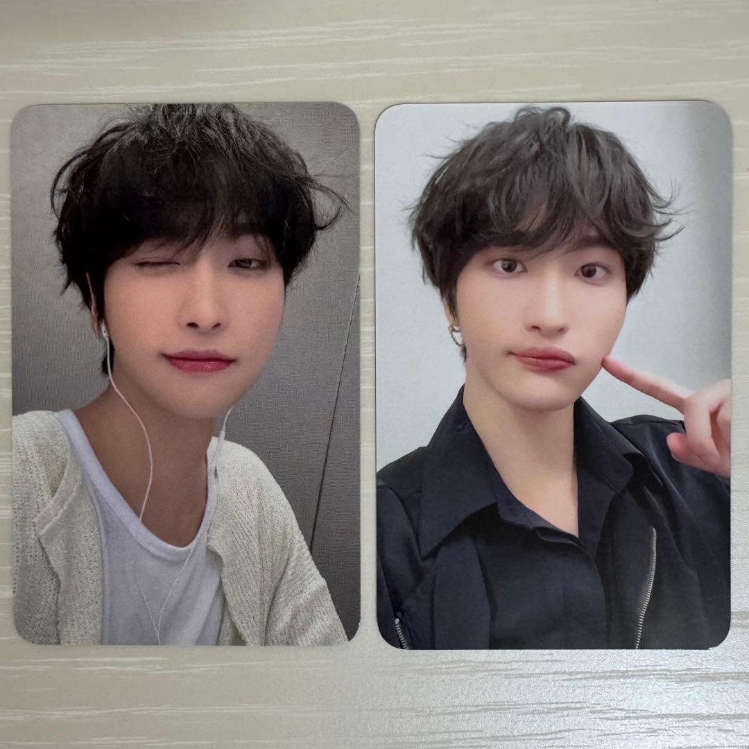 ateez outlaw everline ラキドロ トレカ ソンファ 2種 - メルカリ