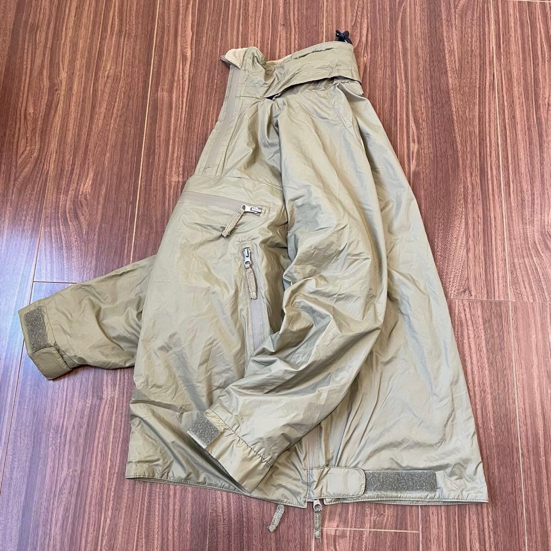 実物イギリス軍スモックパーカー古着ナイロンジャケットMLメンズ茶プルオーバー中古 MILITARY（ミリタリー） リジェクト 訳あり品 実物 USED イギリス軍