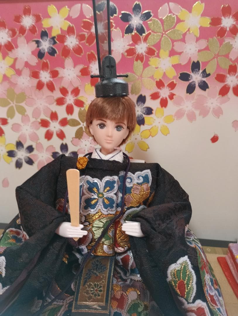 雛人形 リカちゃん はると君 親王雛セット リメイク品 - メルカリ