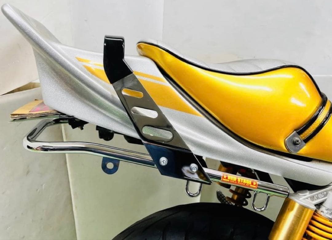 ゼファー400 ファッションタンデムとか ゼファー400/Χ用 ノーマル ファッション タンデムバー（ゴム巻き）