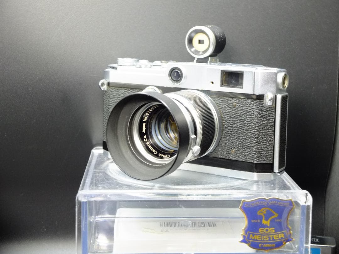 キャノンVL2／キャノン50mmf1.8Ⅱ純正フード付【実写確認整備品