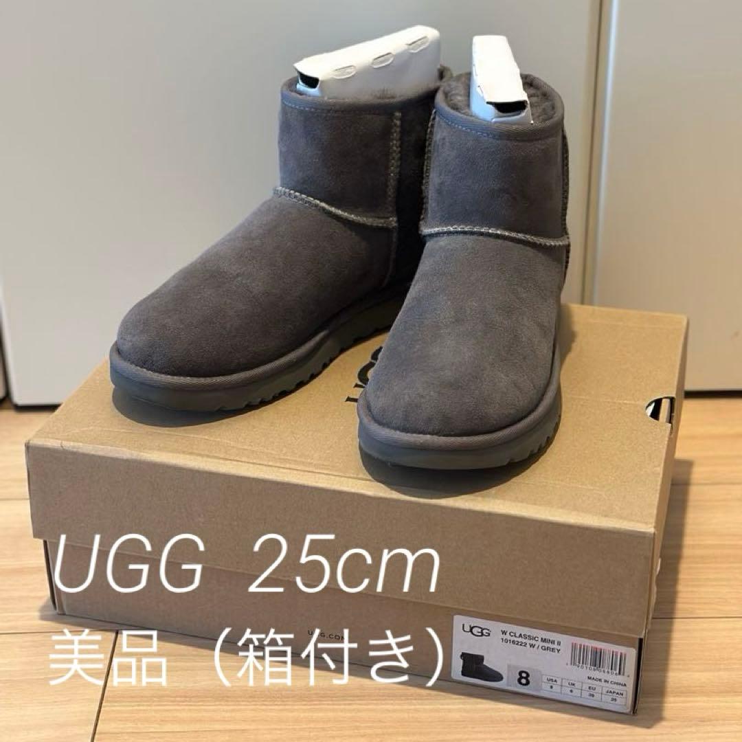 【美品】UGG W Classic Mini II 25cm 箱付き W Classic Mini Ii online kopen | ✓Beste Prijs
