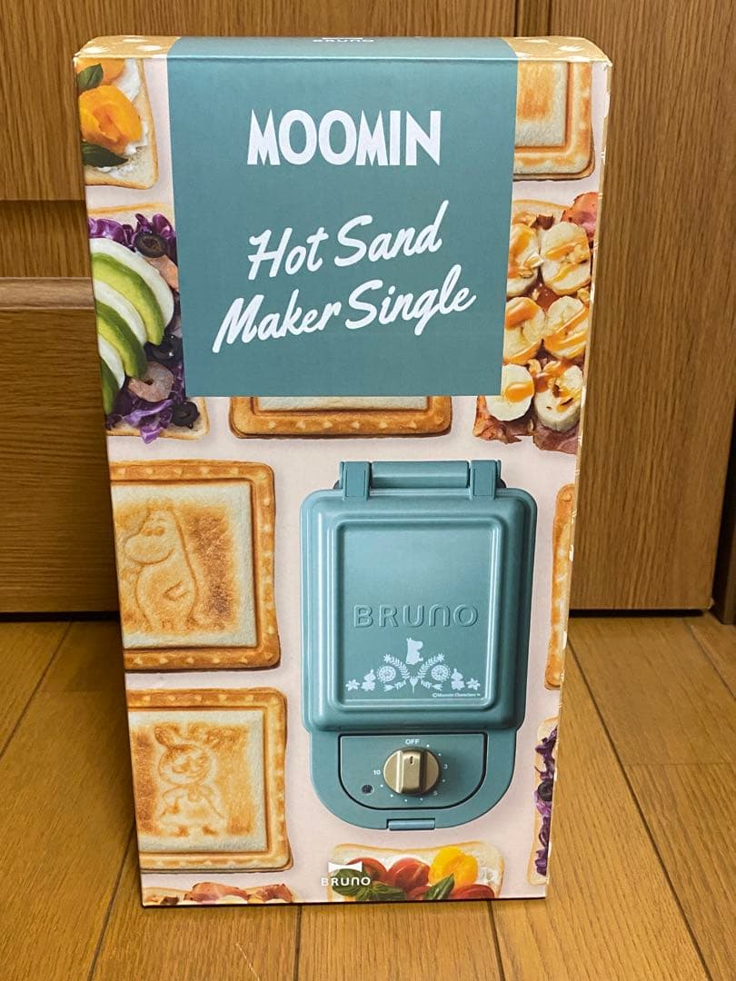 BRUNO ムーミン ホットサンドメーカー シングル 楽天市場】BRUNO ブルーノ ホットサンドメーカー ムーミン ホット