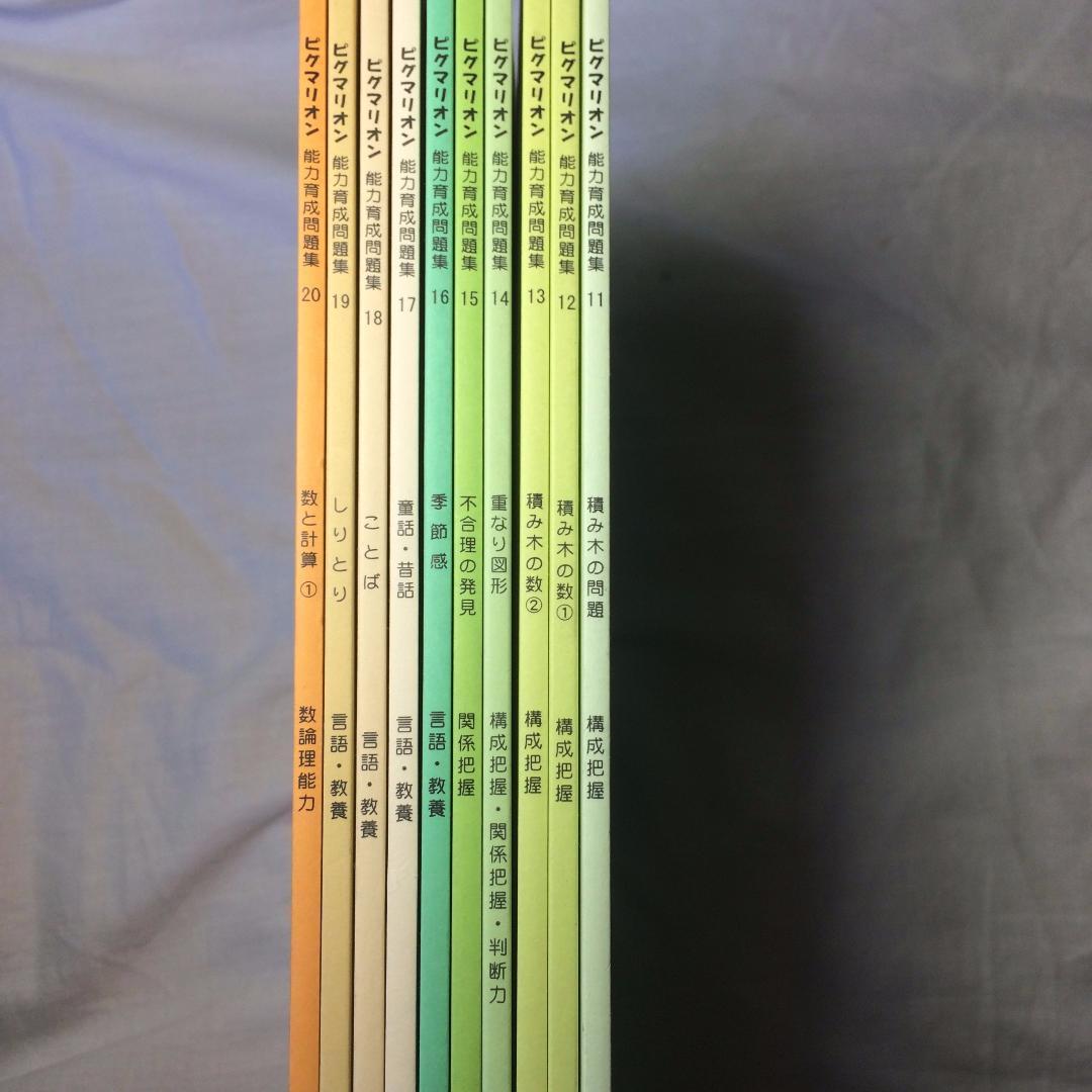 8/3まで！ピグマリオン能力育成問題集pygliシリーズ(全40冊のデータ付き)