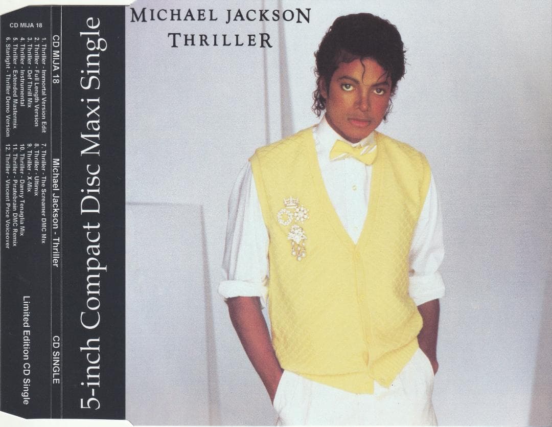 Michael Jackson　Thriller 　12ヴァージョン収録 CD Michael Jackson - Thriller