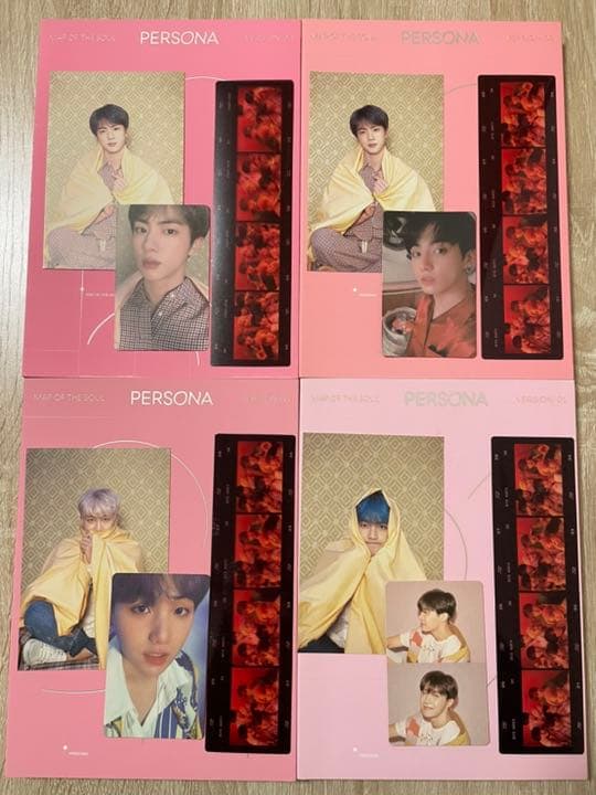 BTS MAP OF THE SOUL PERSONA 4形態 トレカ付き 中古 - メルカリ