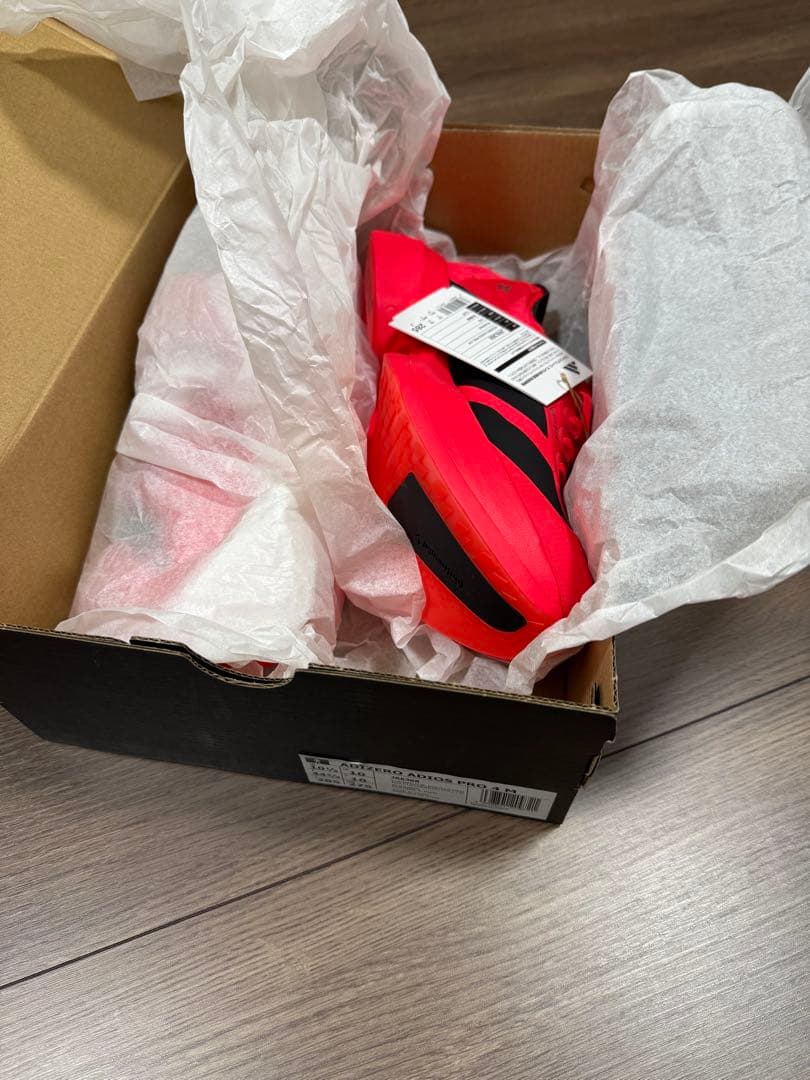 ADIZERO ADIOS PRO 4 M 28.5cm レッド/ブラック 新品