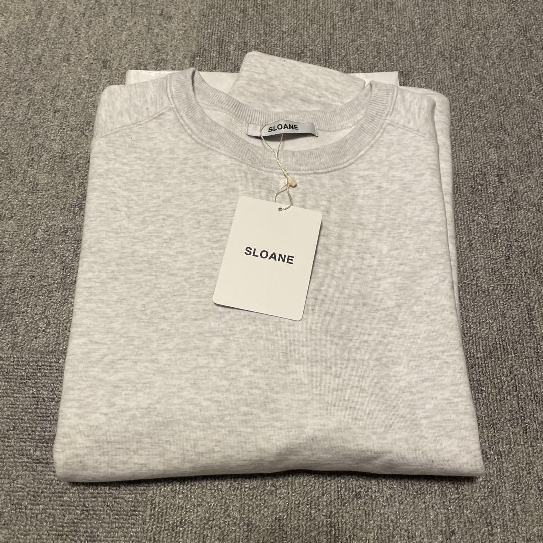 SLOANE x boutique310 小顔スウェット マーブル 佐藤佳菜子 - トップス