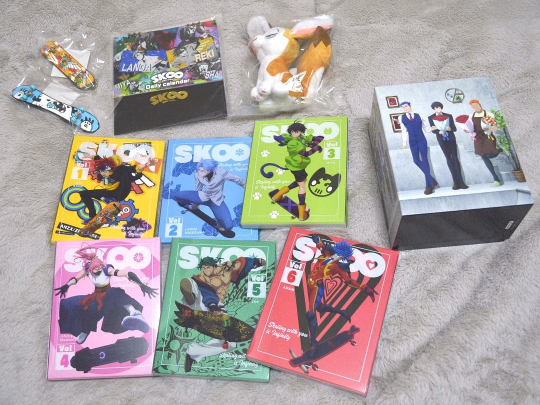 匿名配送　SK∞ エスケーエイト　DVD全6巻+購入特典+サウンドトラックCD