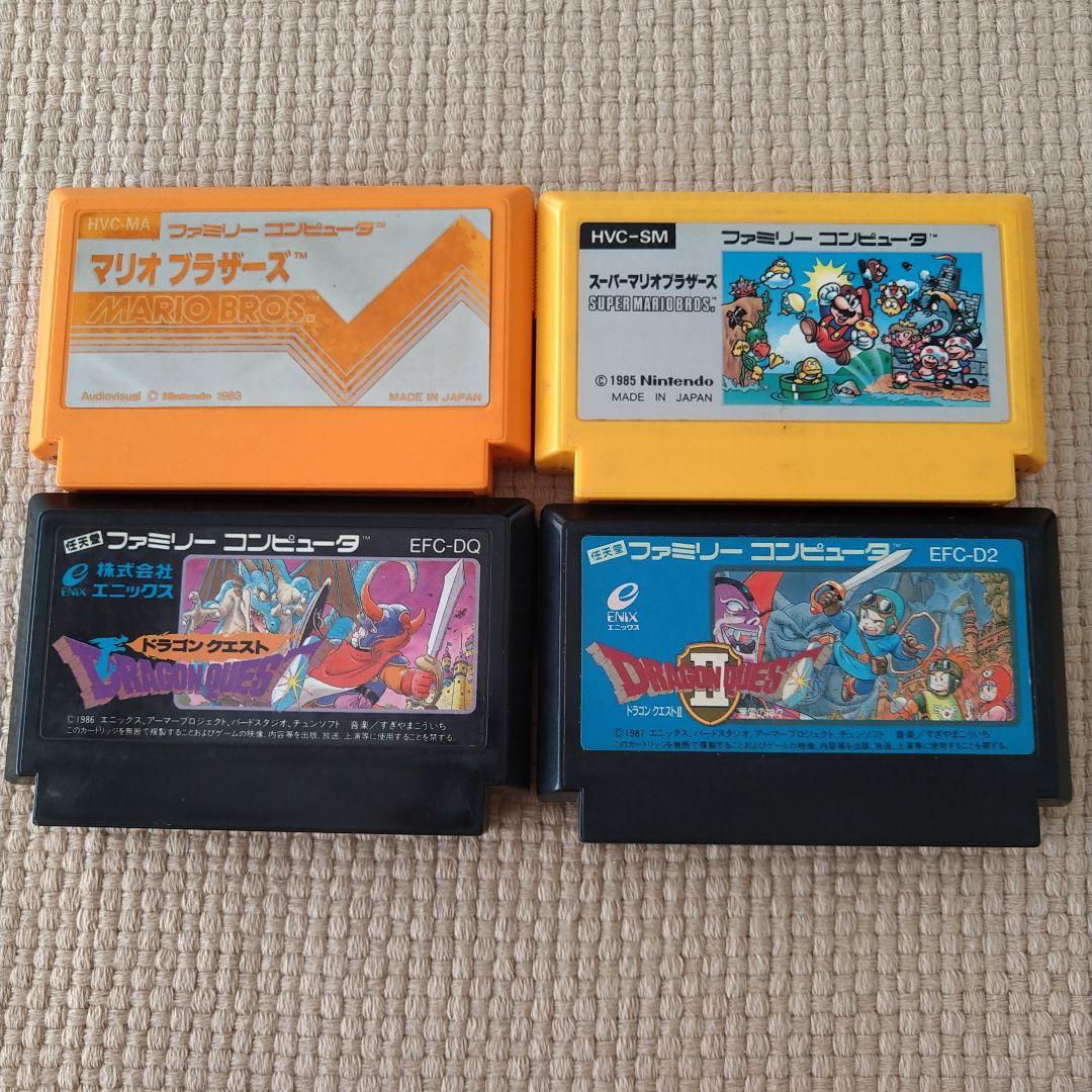 ファミコンソフト カセット まとめ売り 16本 - メルカリ
