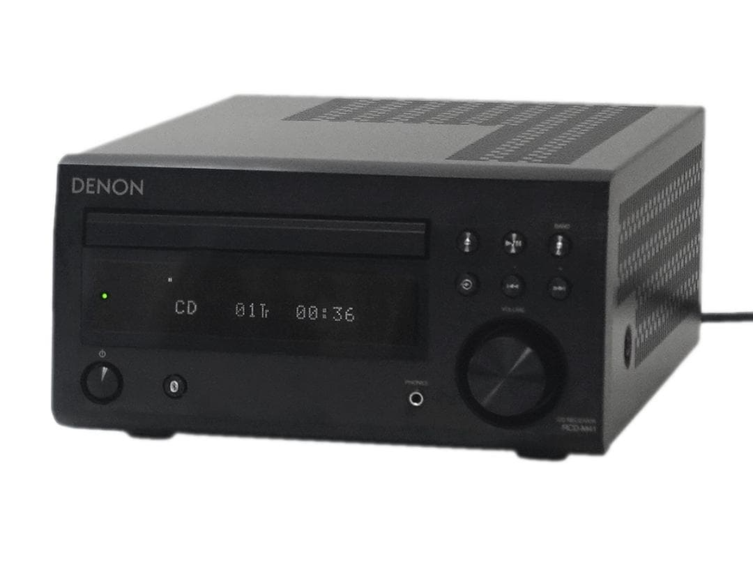 美品 DENON デノン RCD-M41 CDレシーバー ブラック 2022年製 RCD-M41 - CDレシーバー | Denon - 日本