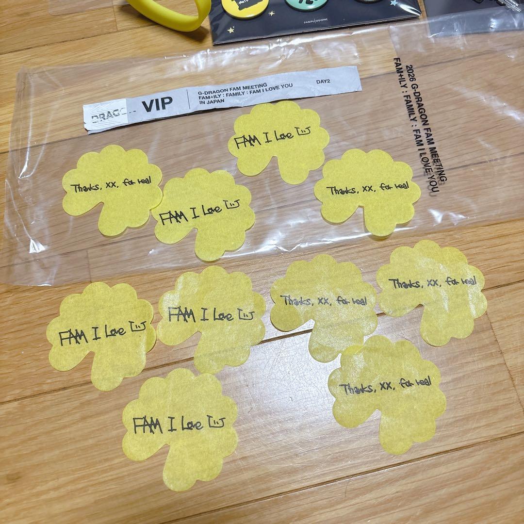 G-DRAGON FAM+ILY ジヨン ファンミーティング FC 特典2/14 - メルカリ