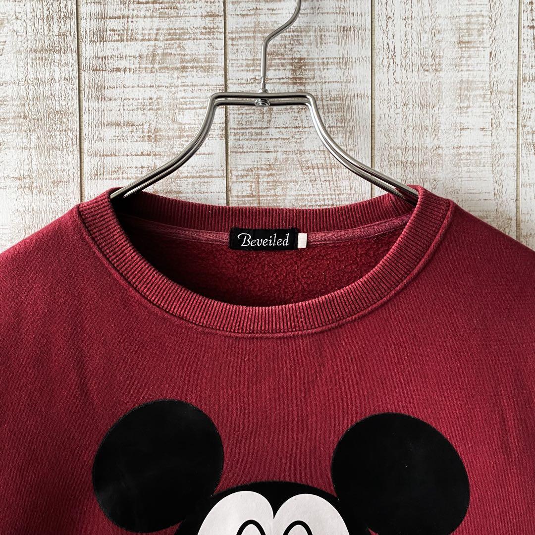 2/9(火)まで‼️ ミッキーマウス スウェット M ナンバリング 両面