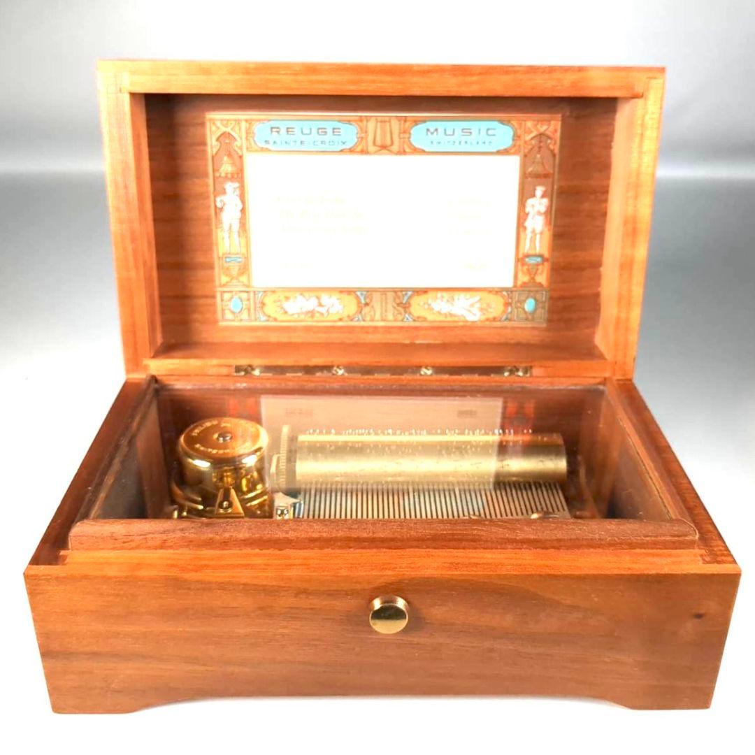 REUGE MUSIC リュージュ オルゴール 3/50 ブルーラベル 希少 - メルカリ