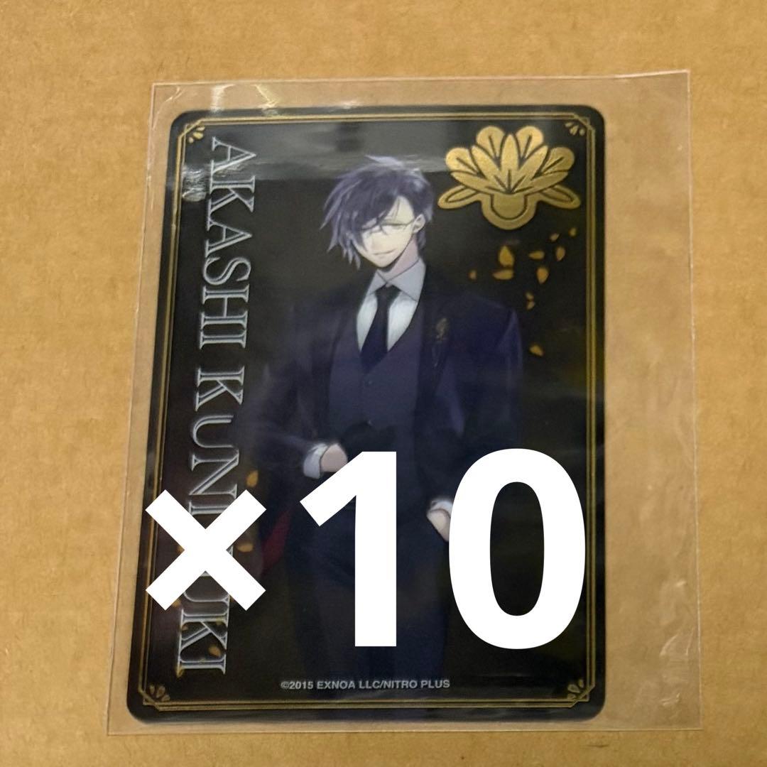 刀剣乱舞 大本丸博 箔押しクリアカード 明石国行 祝装 - メルカリ