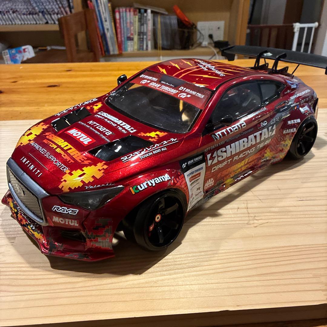 SHIBATA GRK5R レッド メカ付き(受信機外し) フルオプション - メルカリ