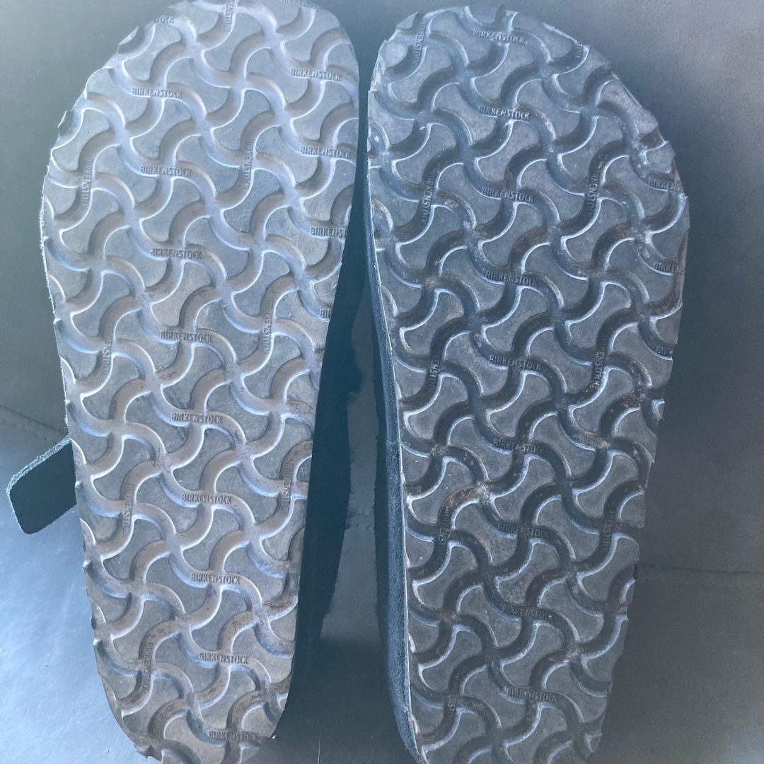 美品　ビルケンシュトック　ボストン　Boston　ボア　黒　26.5cm