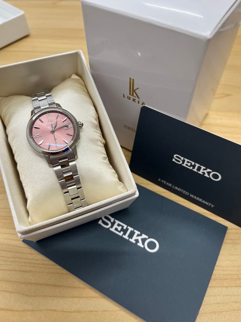 セイコー ルキア SSVW219 SEIKO LUKIA Grow モーヴピンク Seiko Lukia Grow SSVW219 | Sakurawatches.com