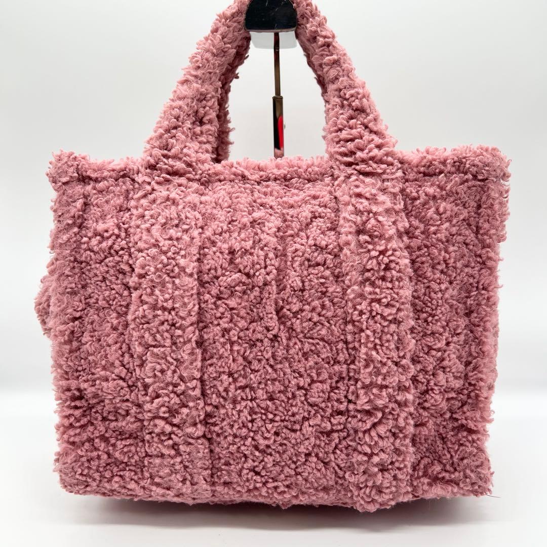 美品✨マークジェイコブス ザ テディ ショルダーバッグ 2way ボア