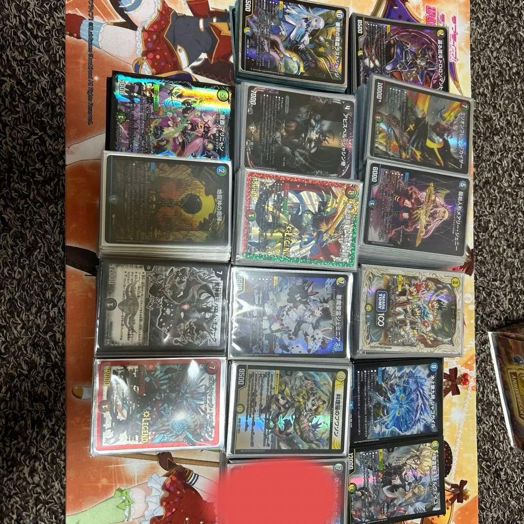 デュエマ引退品格安 入札＝即決】 デュエマ 引退品 ノーマルのみ まとめ売り 約500枚