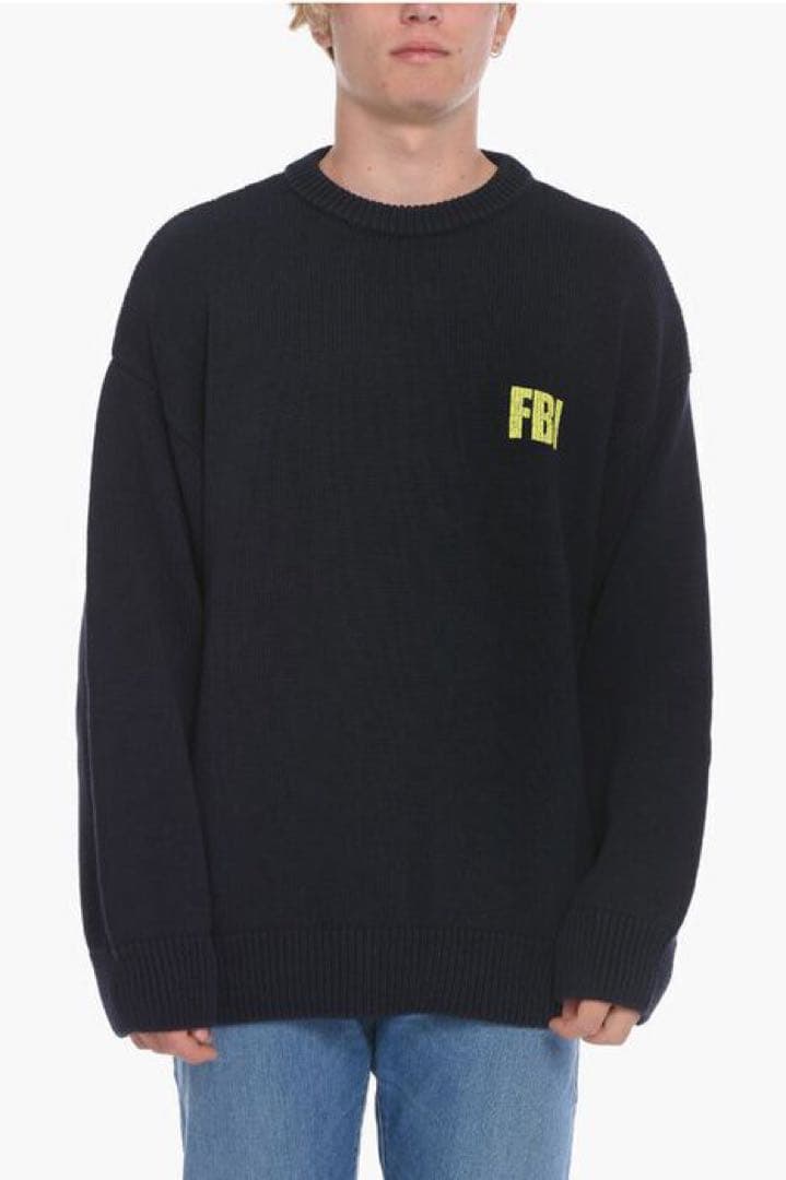 レア BALENCIAGA バレンシアガ FBIニット レア - トップス最高 の