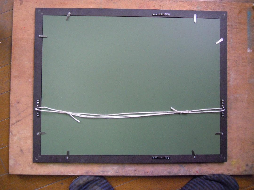 吊り輪　贄田越郎画